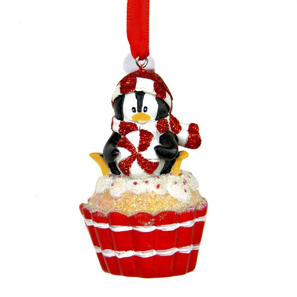 Ter ere van Boomgaard besluiten Pinguïn zit op cupcake - Déjà Moments